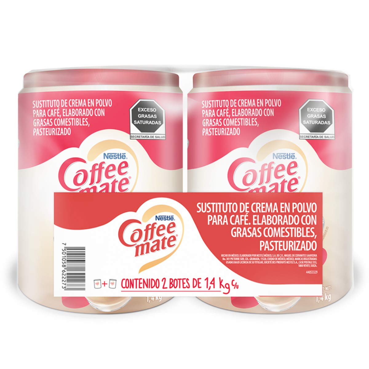 Coffee Mate - Coffee Mate creamer, 2 x 1.4 kg (2 Botes)