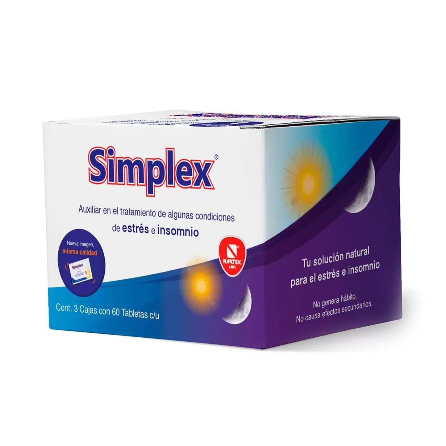 Tabletas Para El Insomnio Simplex 3 Pack