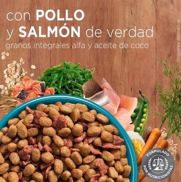 Purina Alimento para Gato Adulto One Visible Nutrition 7 Kg Sabor Pollo Y Salmon Alimento Super Premium
