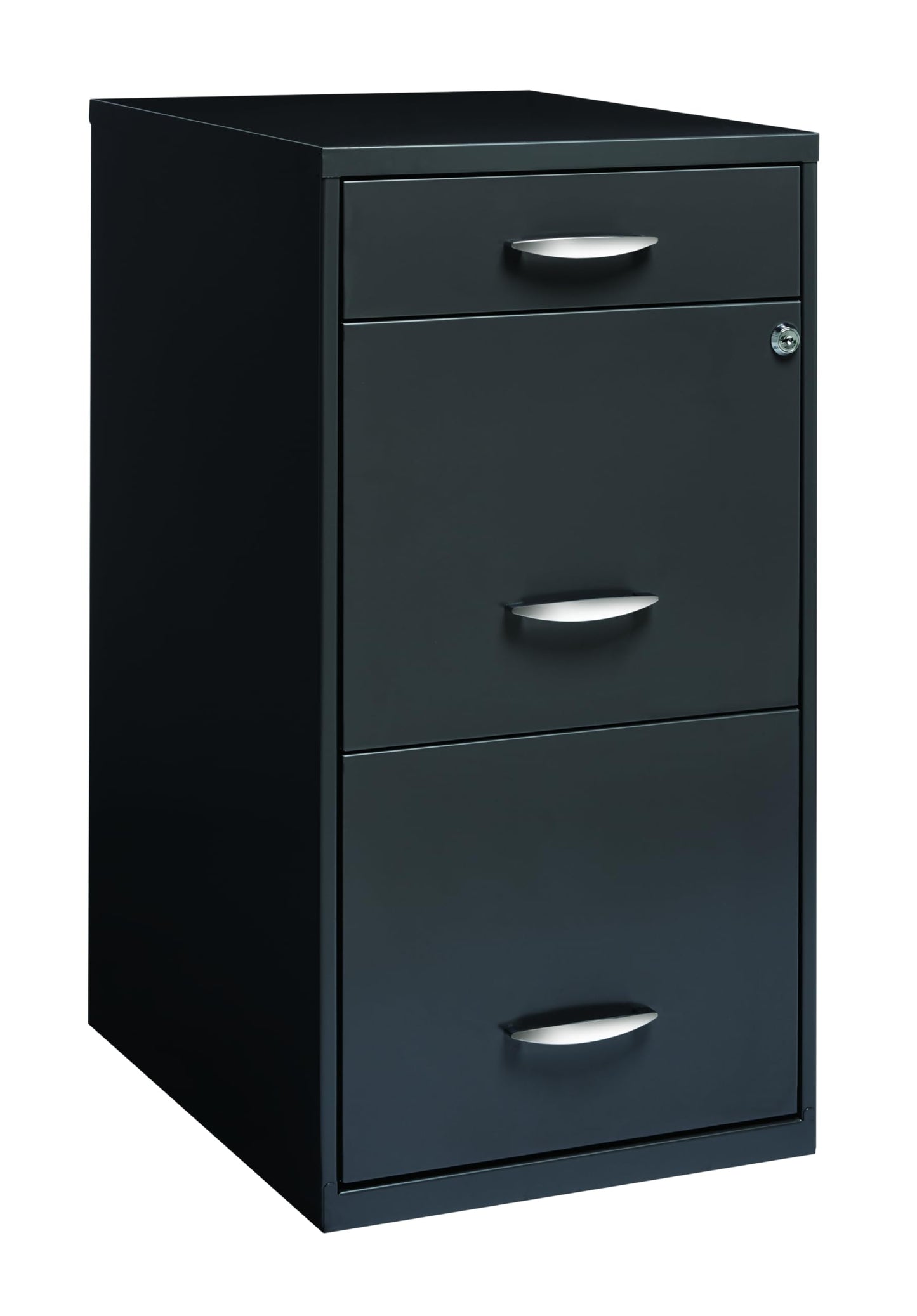 Space Solutions 20205 Archivero Organizador de Tres Gavetas, Color Gris Charcoal, Tamaño Carta