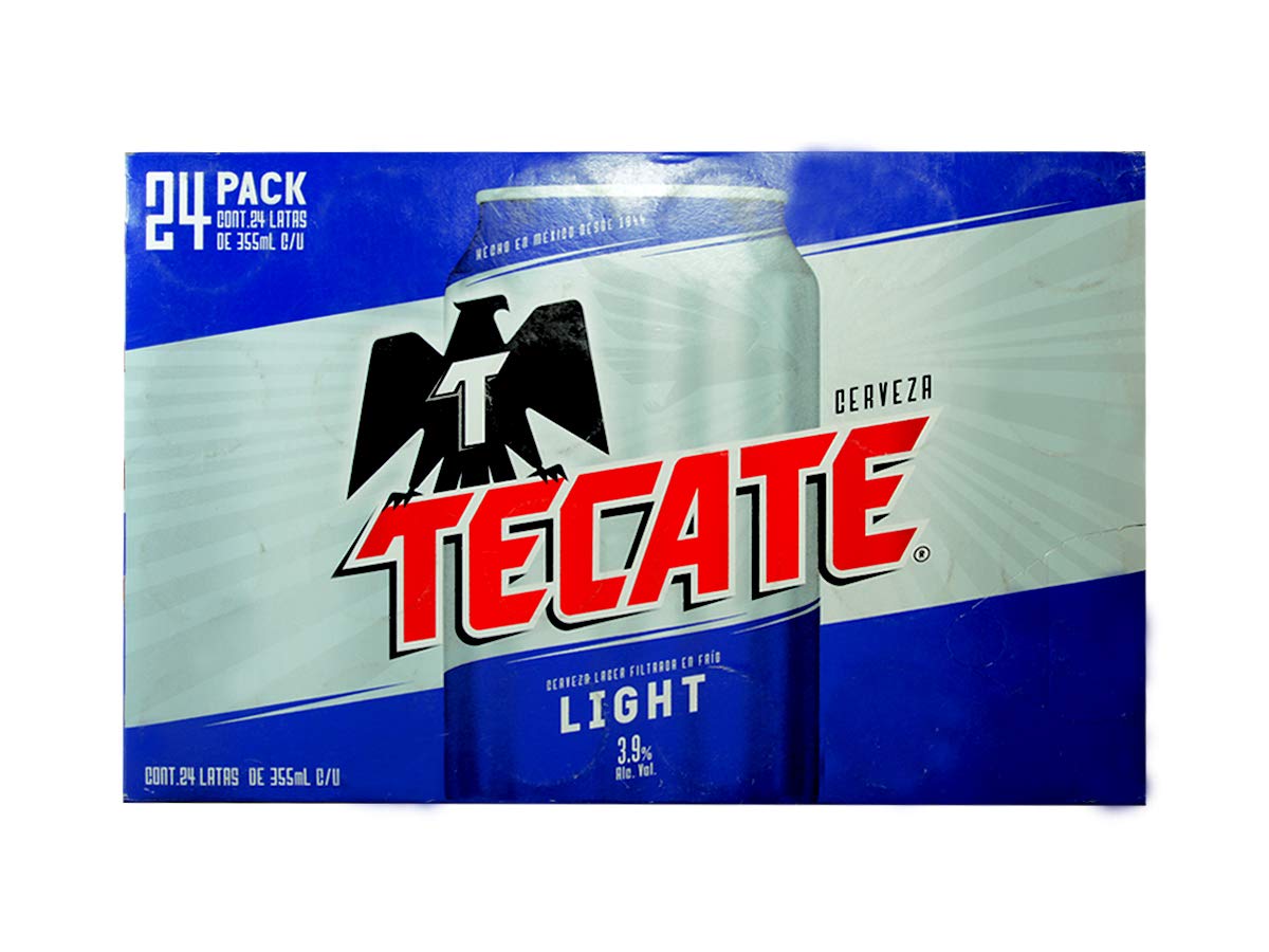 Tecate - Cerveza Tecate Light 24 Latas 355 Ml