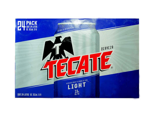 Tecate - Cerveza Tecate Light 24 Latas 355 Ml