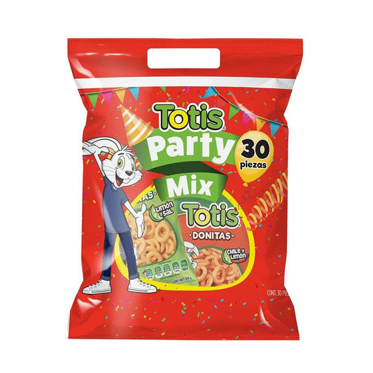 TOTIS PARTY MIX BOTANA SURTIDA 30 PZAS