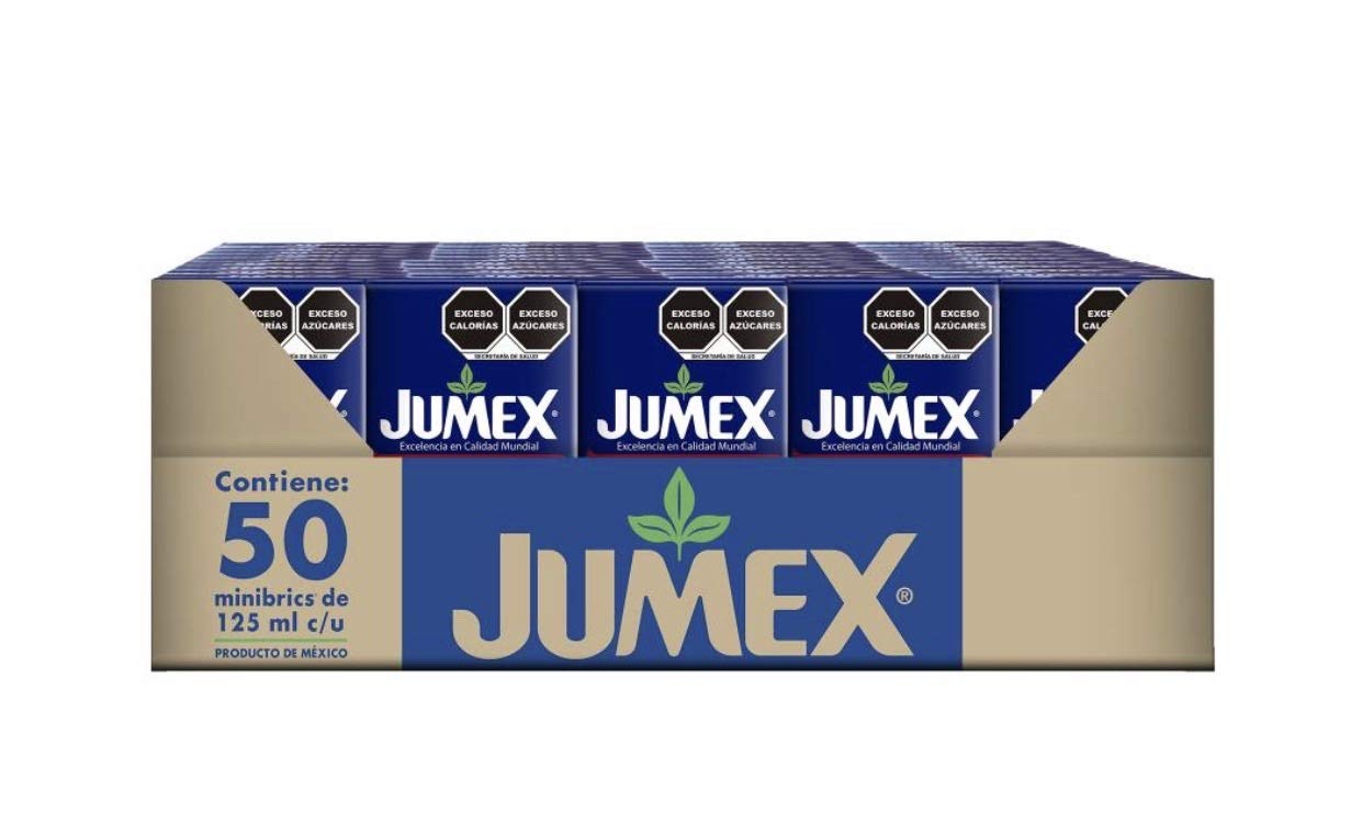 “Genérico” - Jumex Mini Jugos De Frutas Paquete Jumbo Surtido Con 50 Piezas De 125 Ml