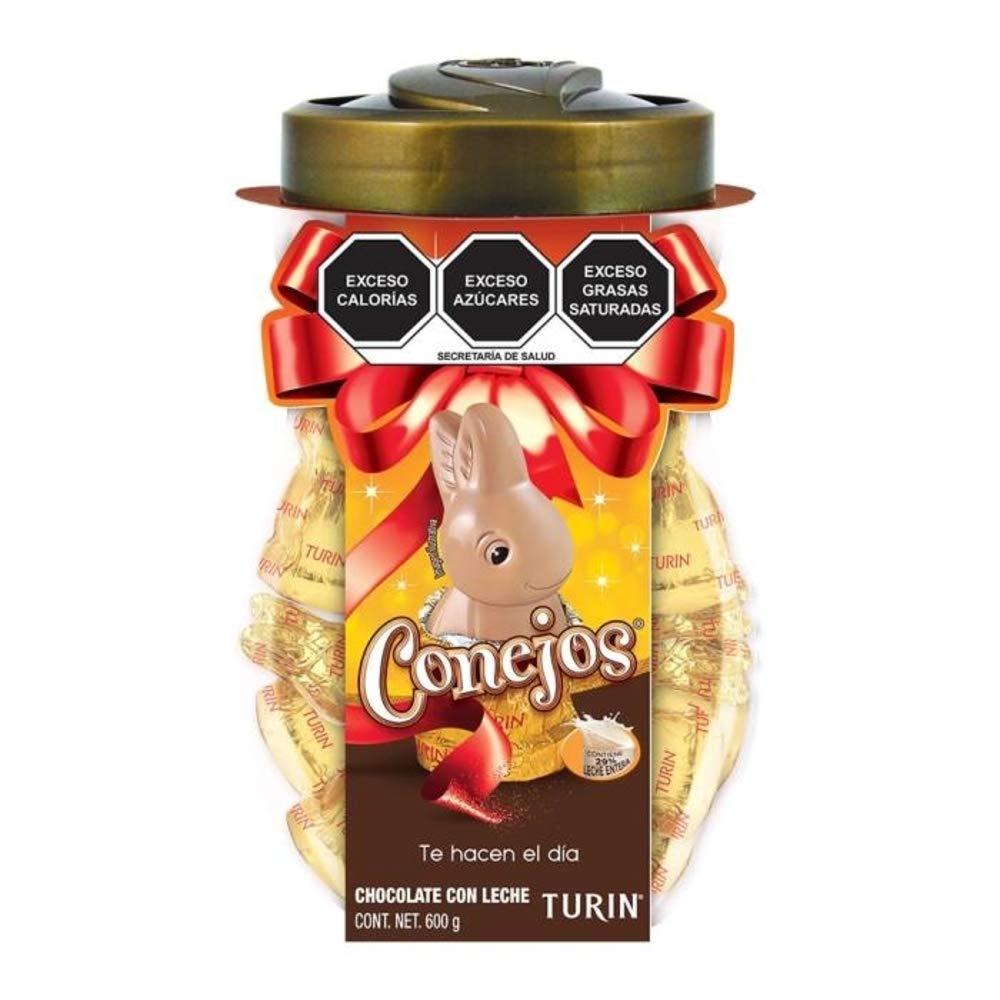 Turin - Turín Conejos Chocolates Con Leche - 600 g