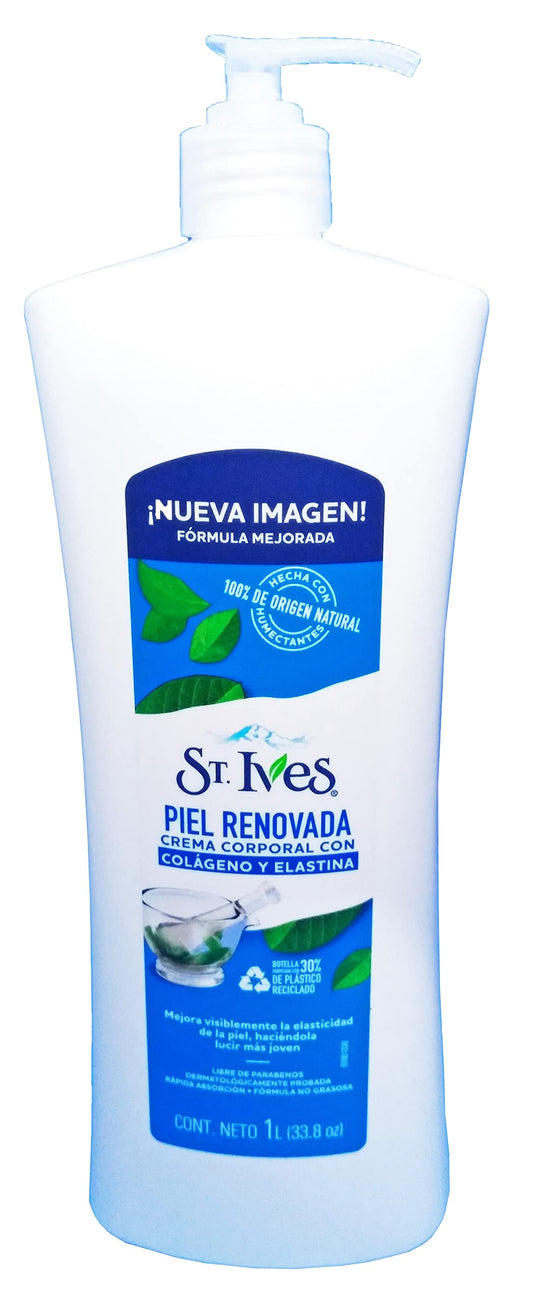 St Ives - St. Ives Crema Corporal Con Colágeno Y Elastina - 1 L