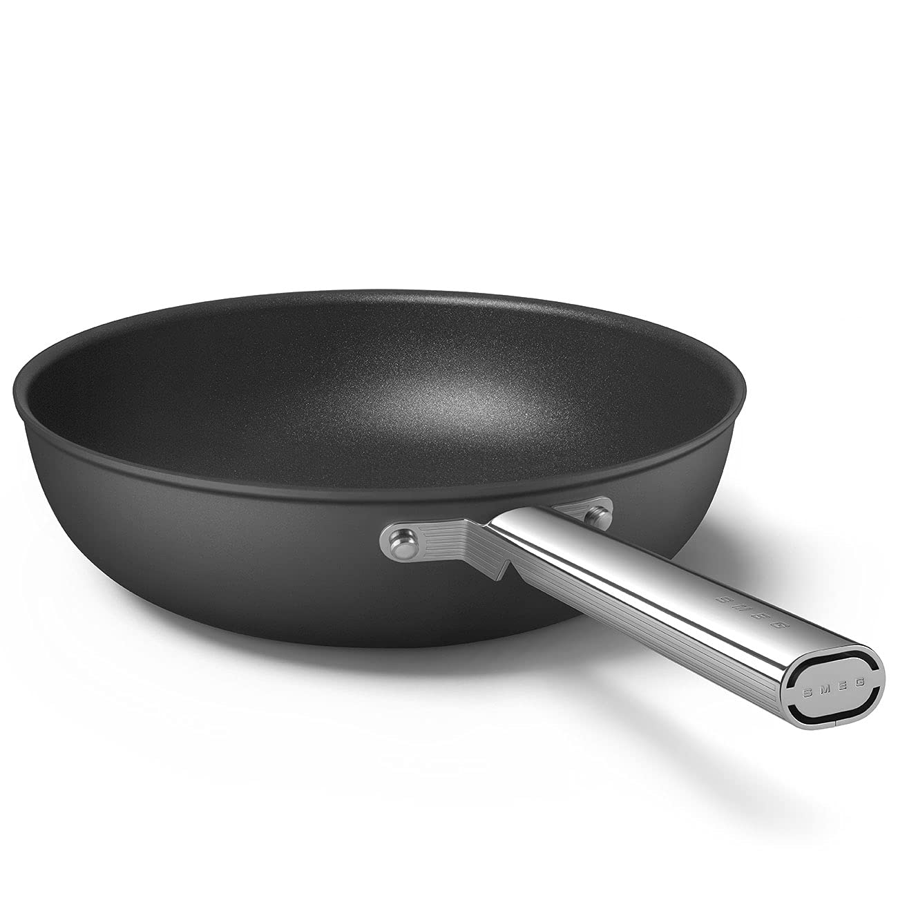 Smeg Cookware Negro Wok de 12 pulgadas