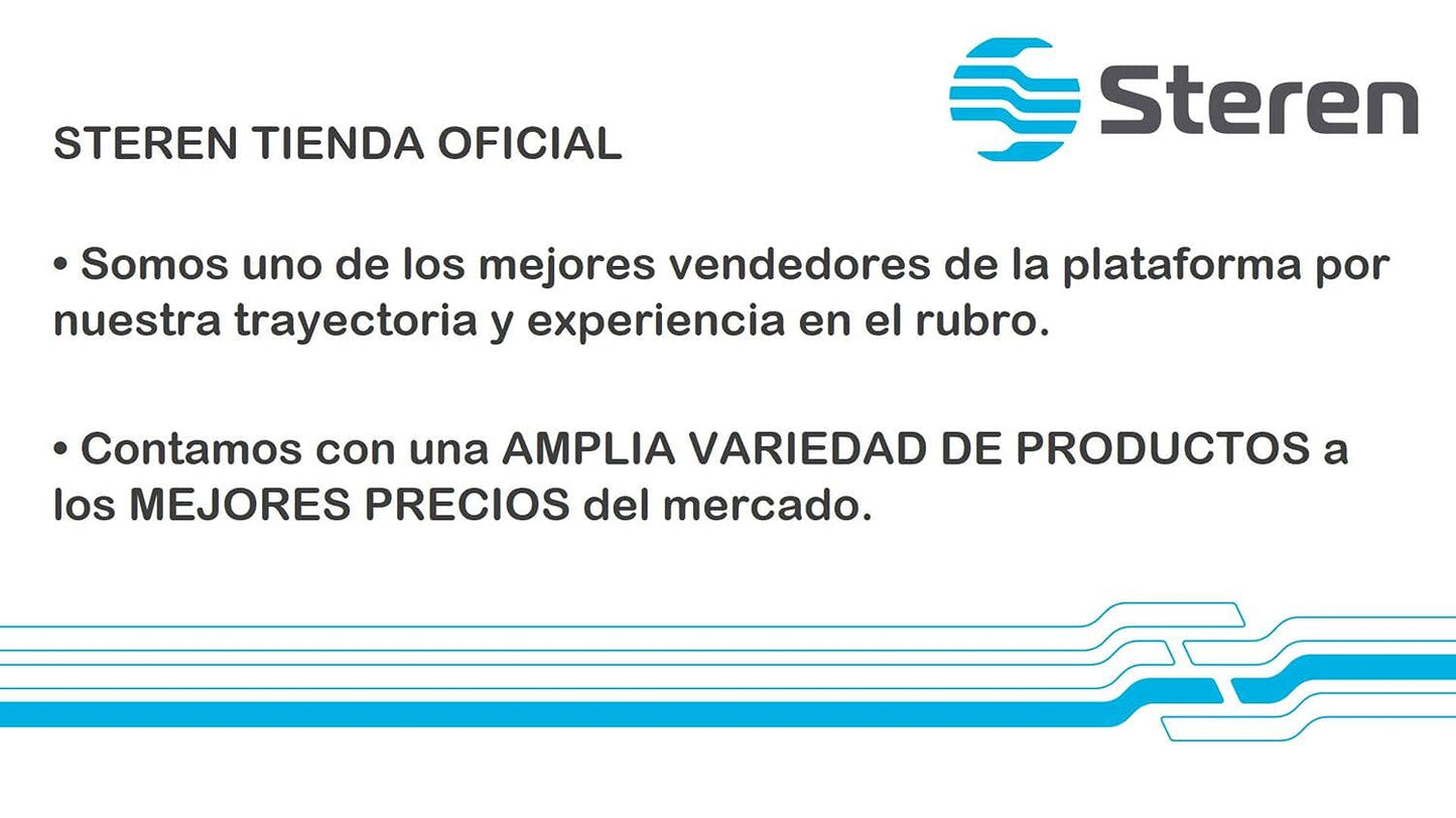 Steren INSECTRONIC Exterminador electrónico de insectos voladores, 7 W, rejilla electrificada de alto voltaje y luz especial UV