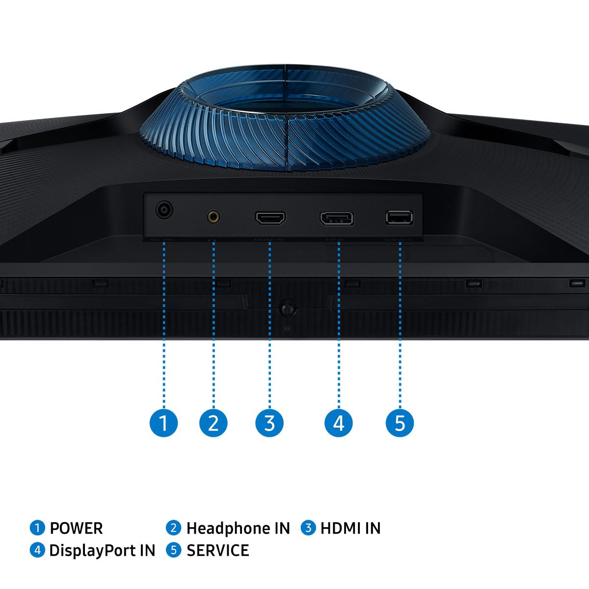 Samsung Monitor Gamer 24 Pulgadas Odyssey, FHD VA 180 Hz, G3