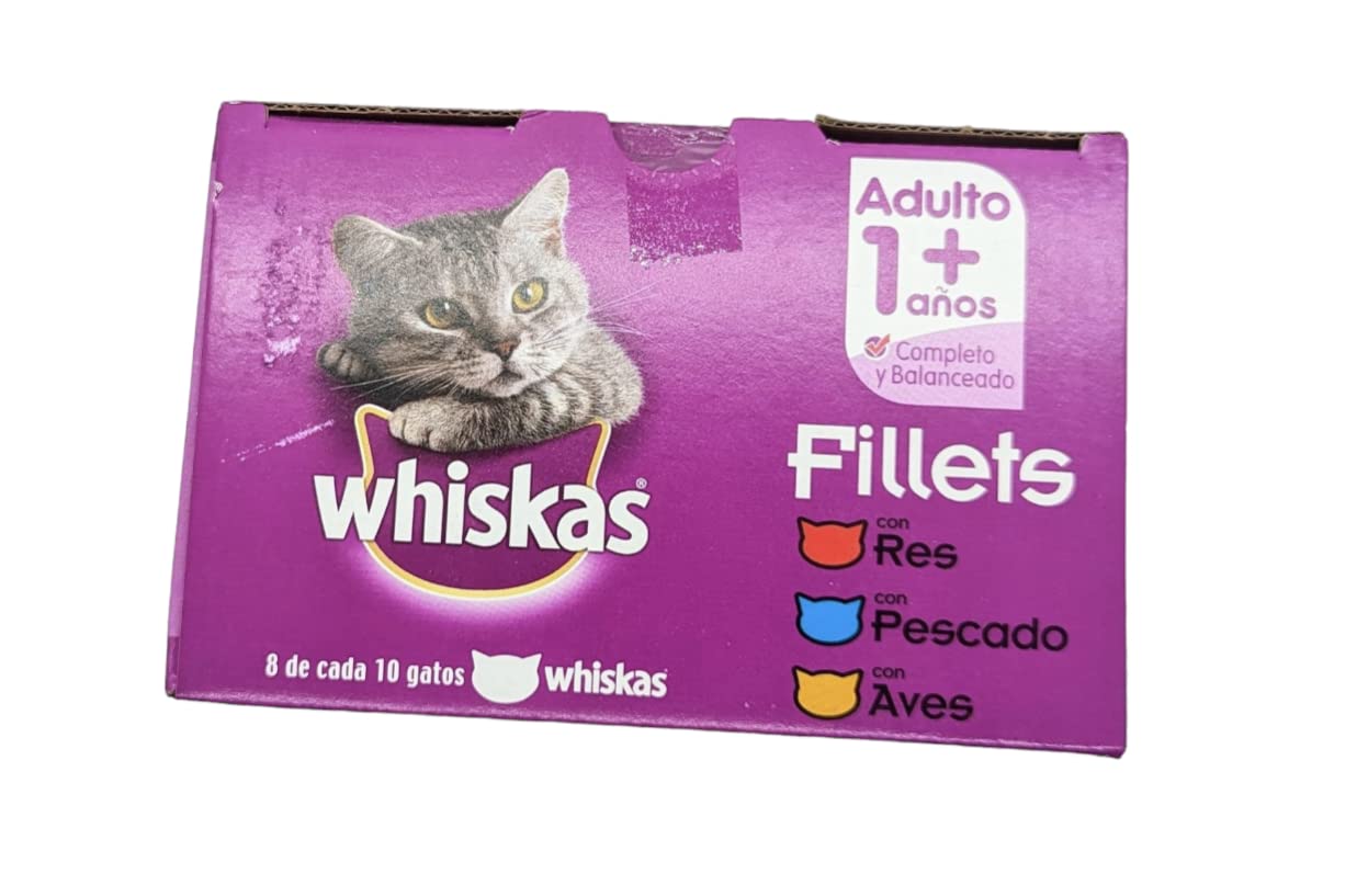Whiskas - Sobre para Gato Adulto 1+años 12