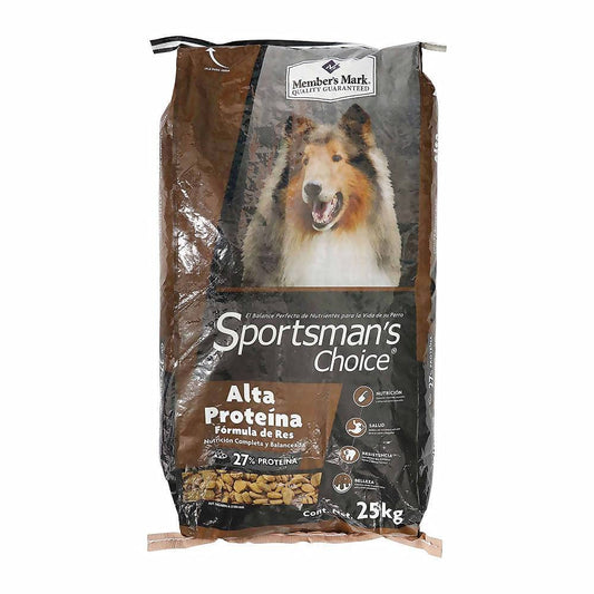 MEMBER´S MARK Member's Mark - Member's Mark Alimento para Perro Sportsman's Choice Alta Proteína 25 kg