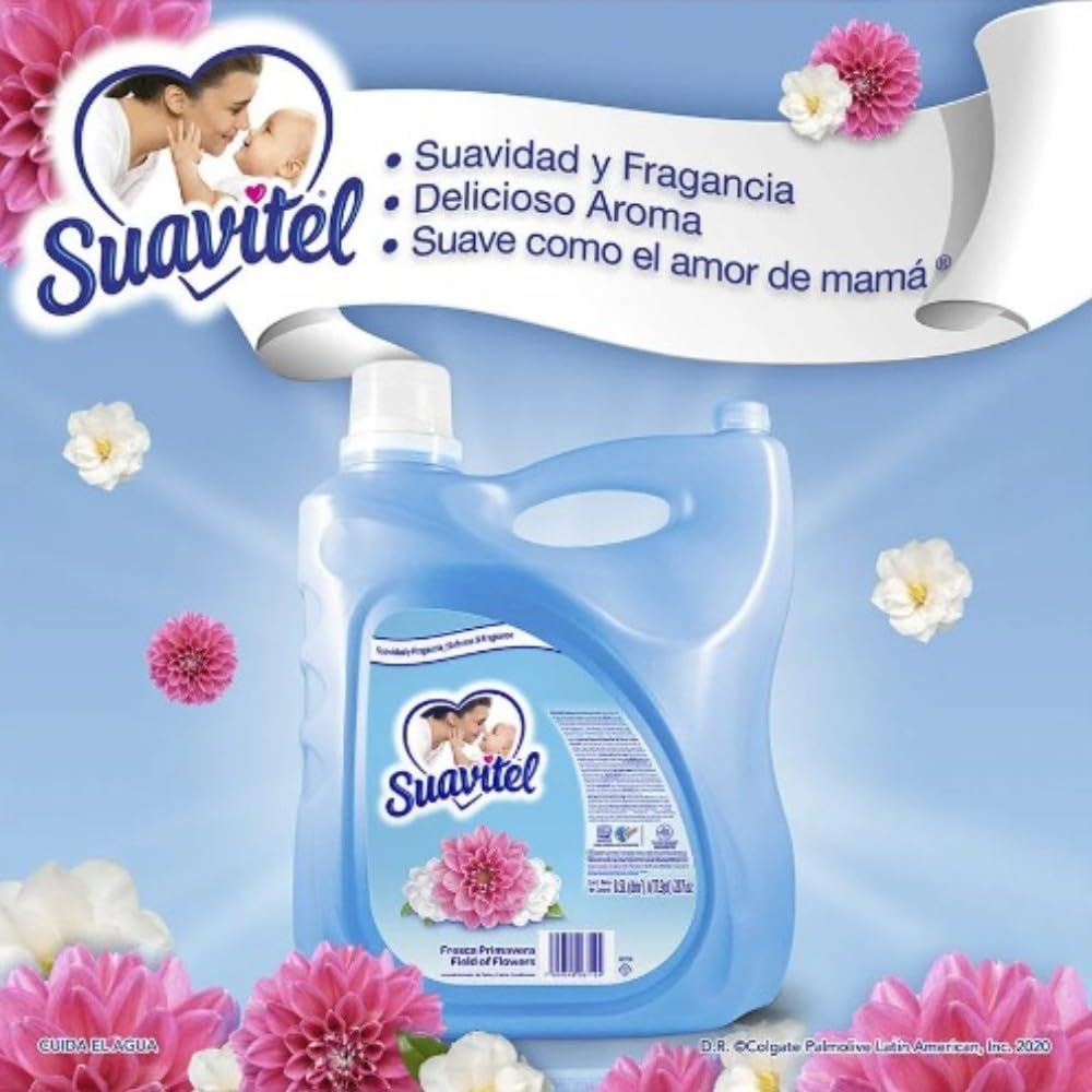 Suavitel Suavizante de Telas Suavitel Fresca Primavera 8.5 L