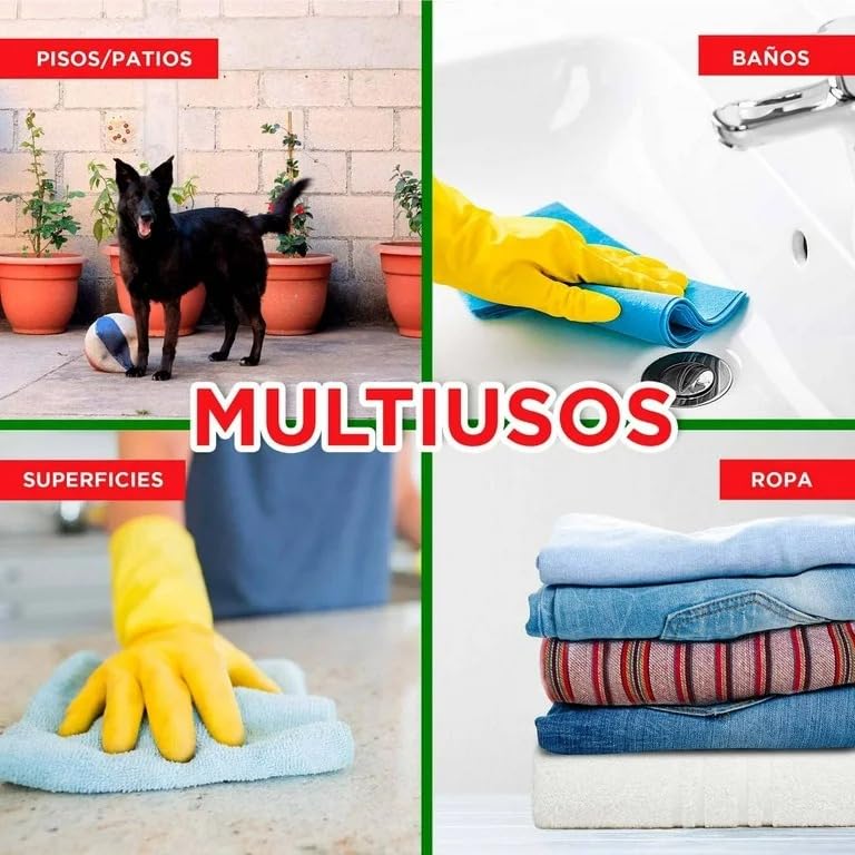 Salvo Detergente en Polvo Limpiador Multiusos 9 KG