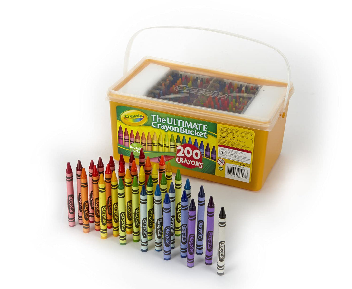 Crayola Ultimate Crayon Bucket 200 Crayons by Crayola
