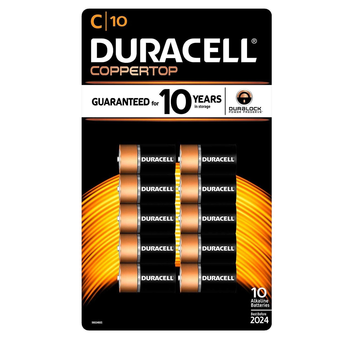 Duracell - Duracell 80240709 - Pilas alcalinas de cobre (10 unidades)