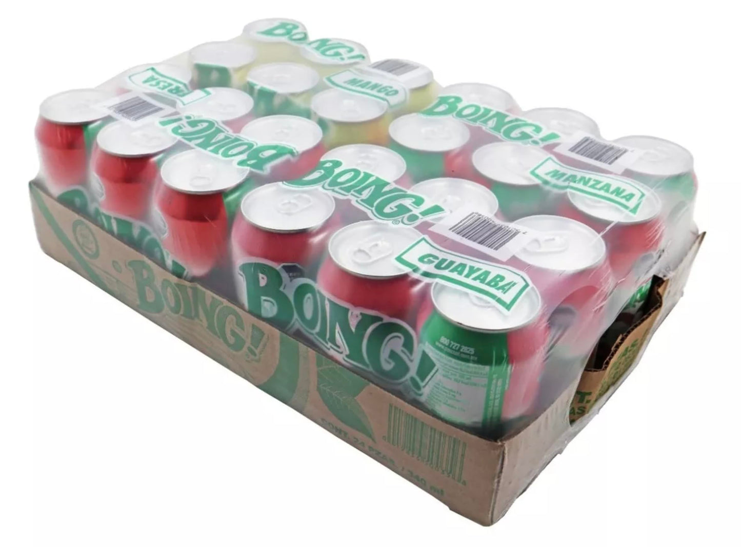 Boing En Lata 24 Pack De 340 4 Sabores