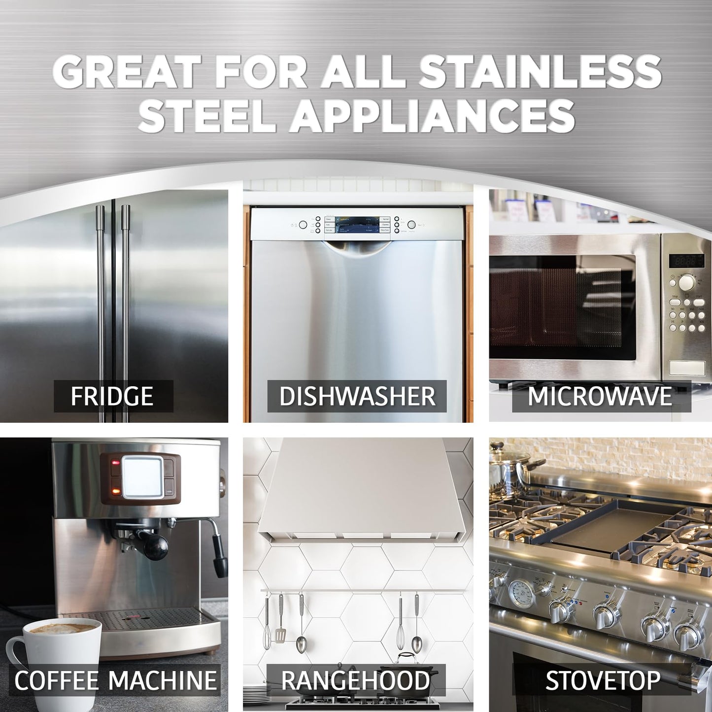 Weiman Products Toallitas de acero inoxidable, 30 unidades (paquete de 1)