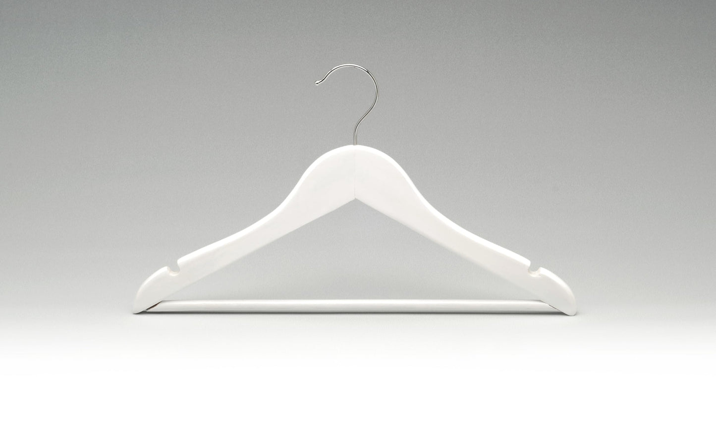 RIVARRO - Ganchos Madera para Ropa de NIÑO, Color Blanco, Caja 30 Piezas