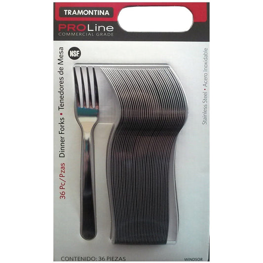 Tramontina - Tramontina Pro Line 36 horquillas cena acero inoxidable de grado comercial