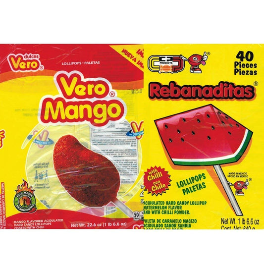 Vero - Vero Mango y Rebanaditas Paletas Bundle