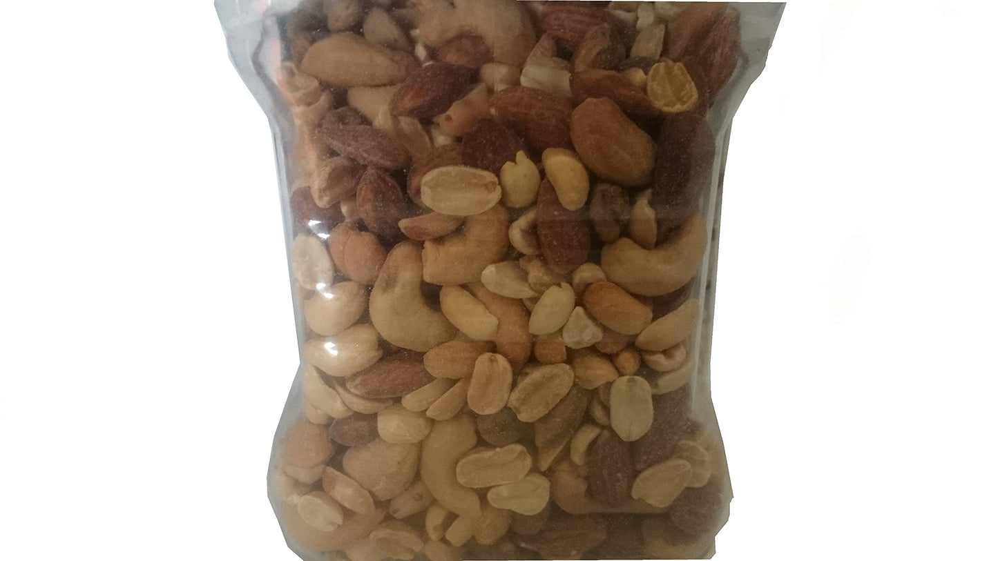 Premiere - PREMIER Cacahuates y Nueces mixtas SIN SAL, botana snack para tu reunión fiesta con cacahuate, almendra tostada, nuez de la india, 800 gramos