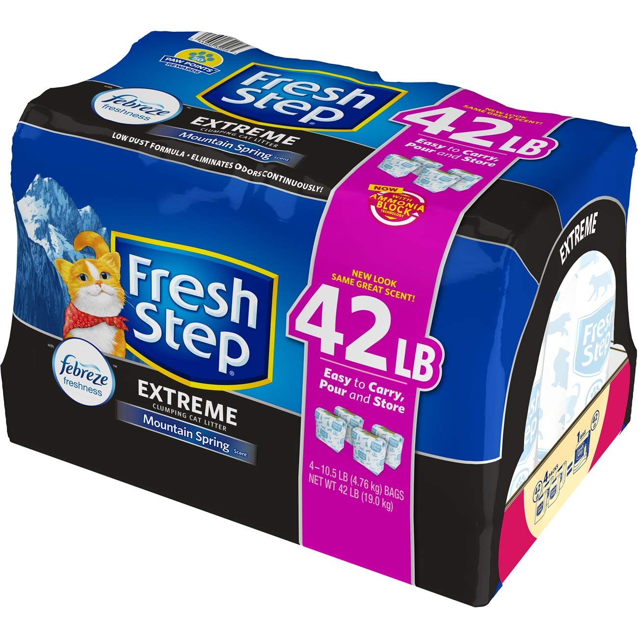 Fresh Step - Fresh Step Arena para Gato Extreme con Febreze | 19kg