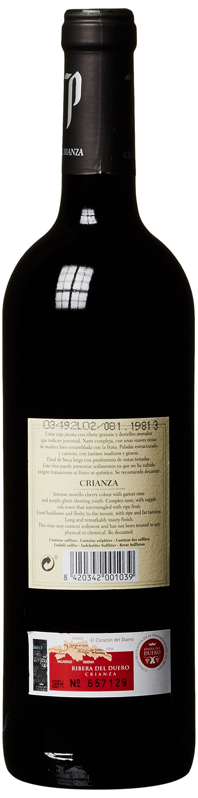 Vino Tinto Protos Crianza (2016), 750 ml, 1 pz
