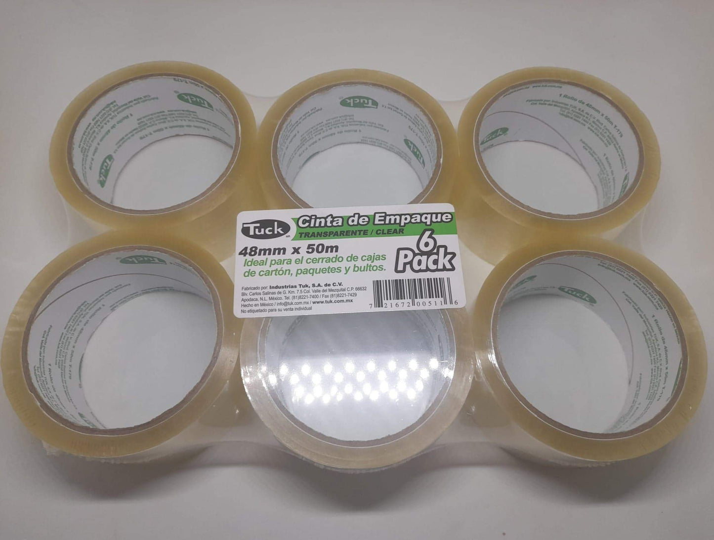 Tuk - Cinta Adhesiva Empaque Tr Tuk 179 Transp. 48 X 50 Mts. C/6