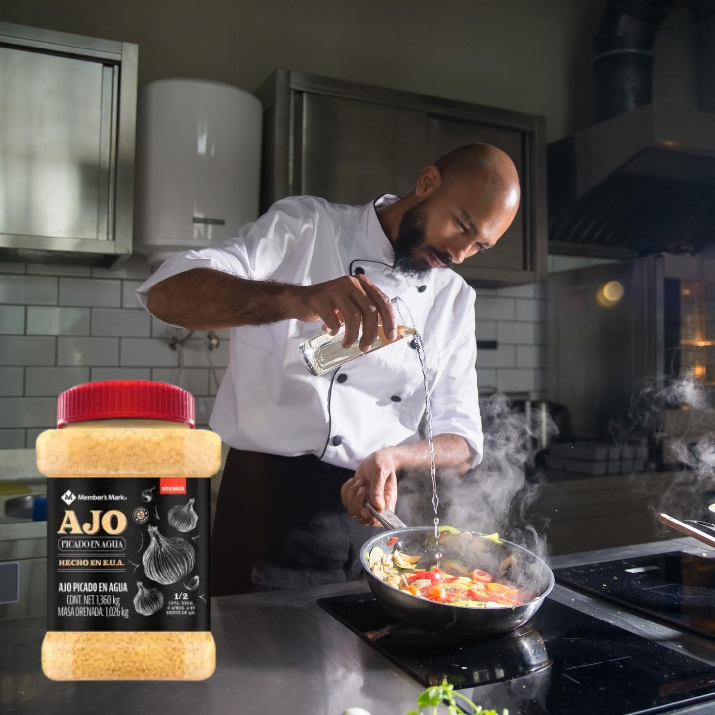 GAERO GLOBAL SOLUTION Ajo Picado En Agua Membe Mark By Gaero Shop | 1.36 Kg