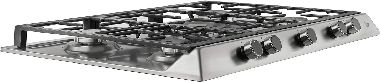 Teka EX 70.1 5G AI DR CI Parrilla a Gas, Acero Inoxidable