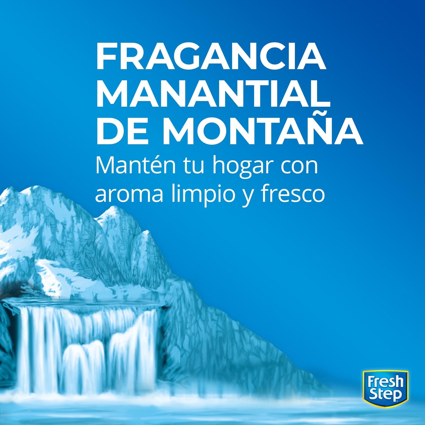 Fresh Step Extreme Scented Litter on el Poder de Febreze. Arena aglutinante para Gatos, Aroma Mountain Spring, 42 Libras (19 kg)