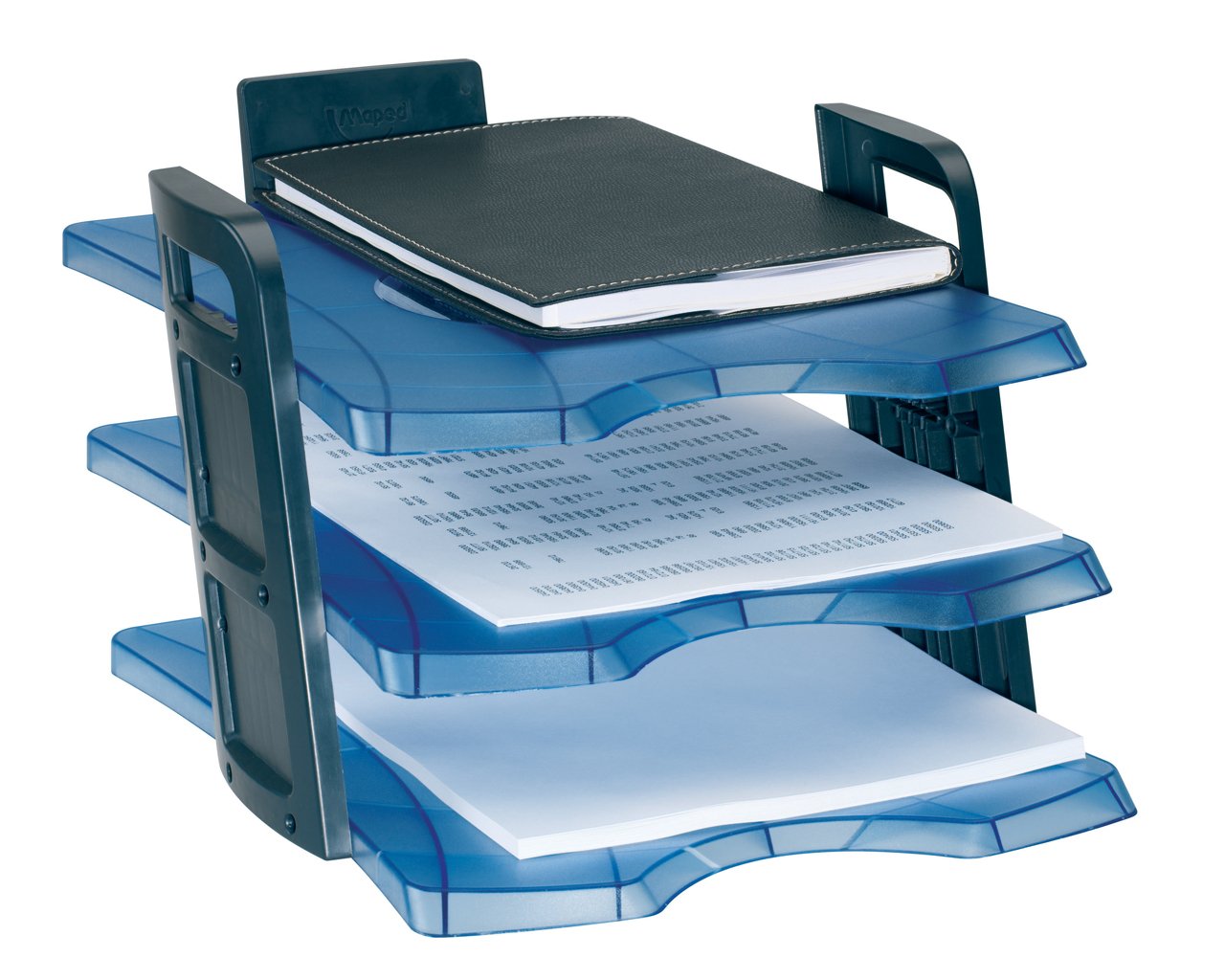 Maped - Charola p/escrit 3n clear office azl maped