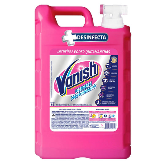 Vanish Quitamanchas en Gel Multiusos para Ropa de Color 9 L
