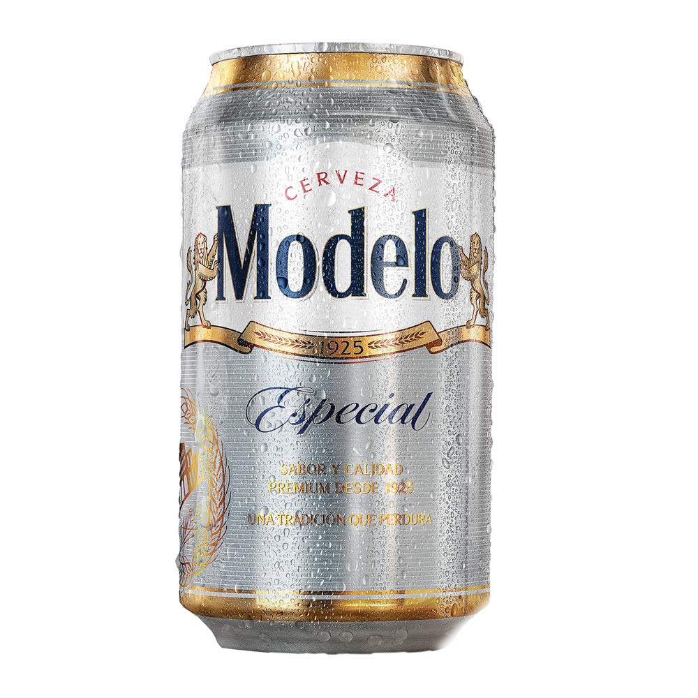 - Cerveza Clara Modelo Especial 6 latas de 355 ml c/u