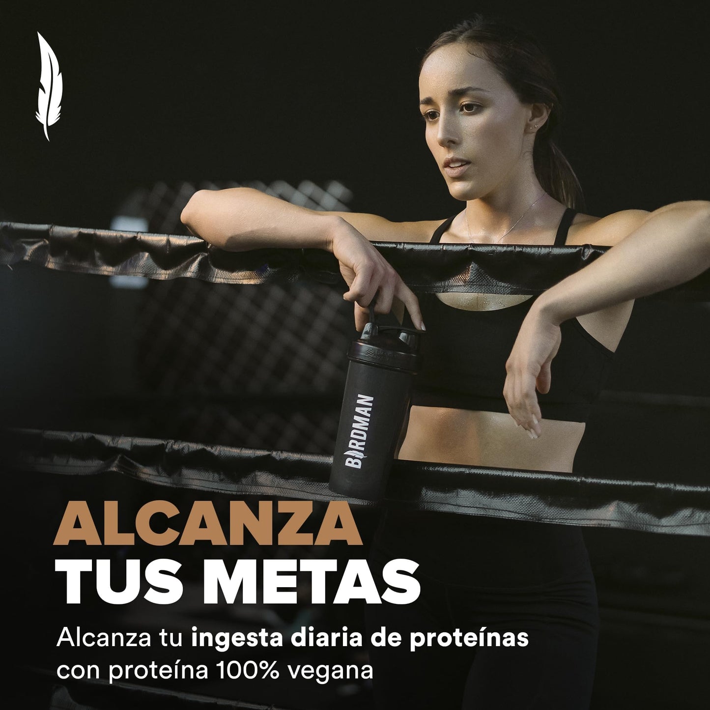 Birdman Falcon Performance Proteina Premium Alto Rendimiento En Polvo, 30gr proteina y 3gr Creatina por porción, Sin Inflamacion, Sin Acne