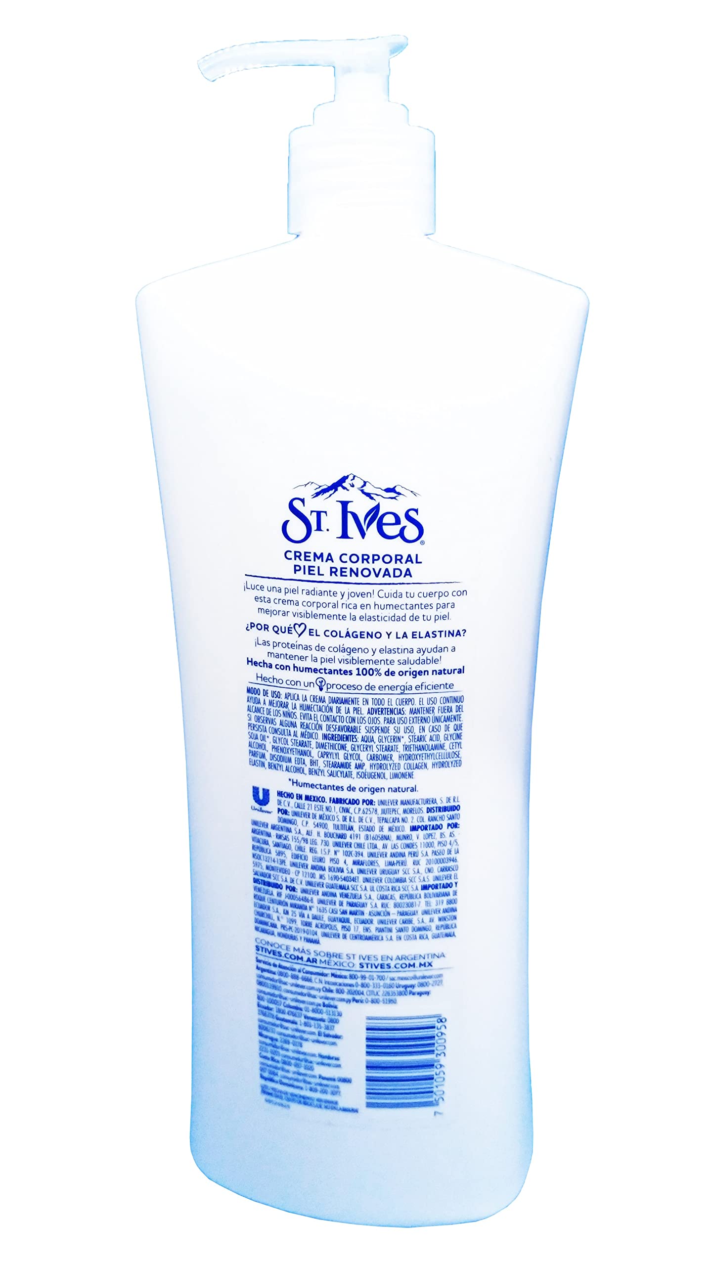 ST. Ives - St. Ives Crema Corporal Con Colágeno Y Elastina - 1 L