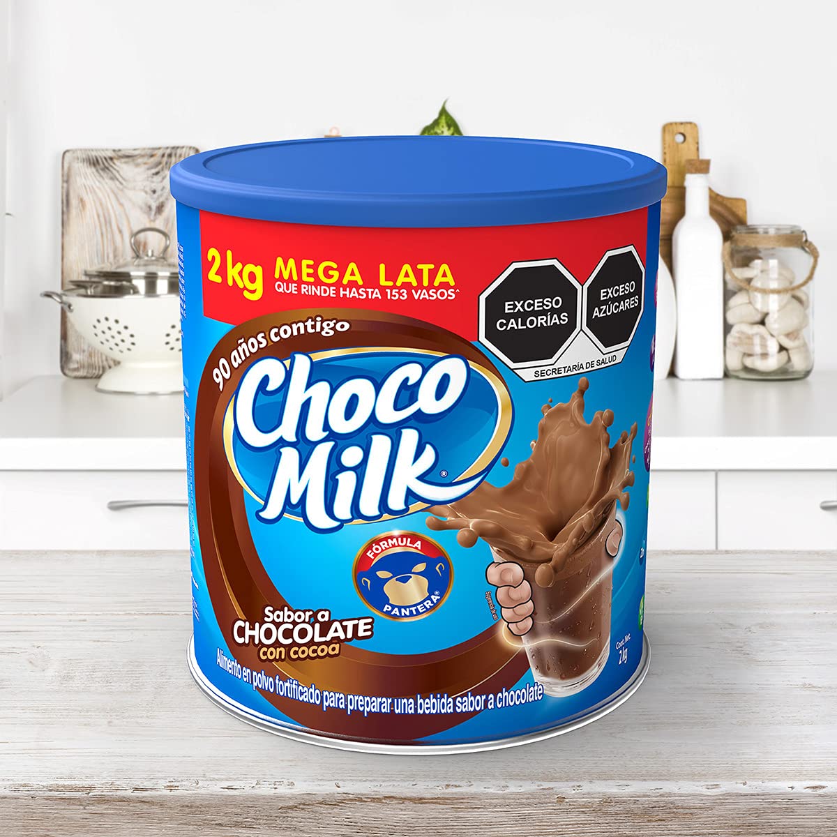 Choco Milk - CHOCOLATE EN POLVO CHOCOMILK CHOCO MILK BOTE GRANDE DE 2 KG MALTEADA