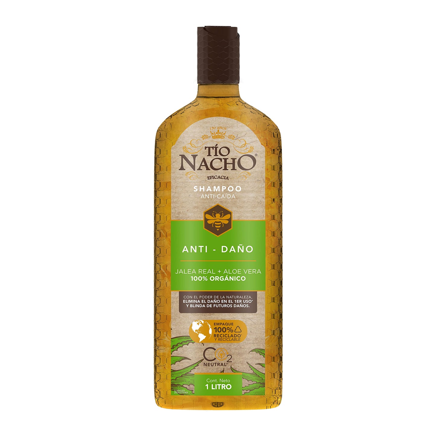 TÍO NACHO Shampoo ANTI-DAÑO y Reparación Profunda