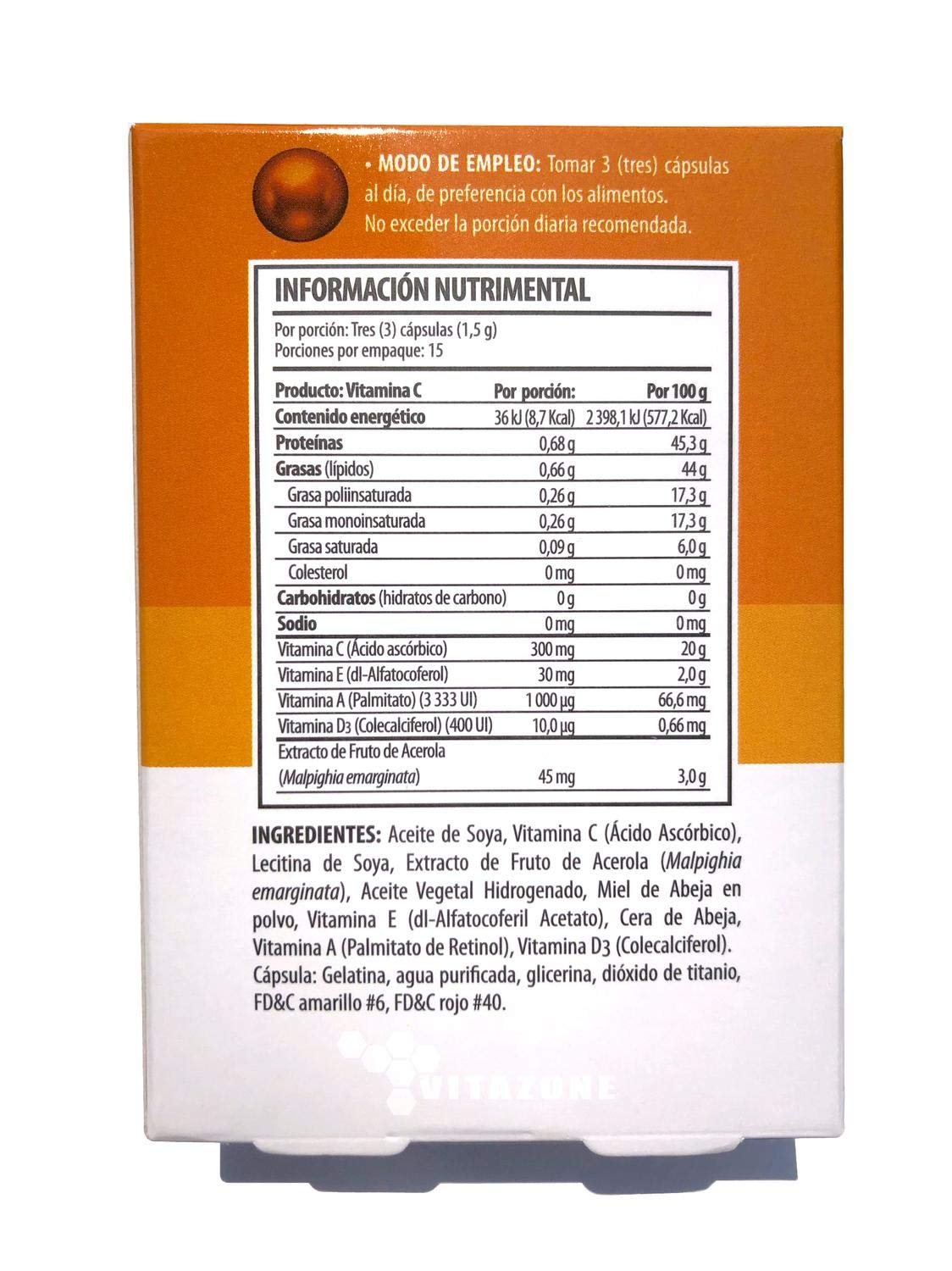 Solanum Vitamina C Solanum 45 Cápsulas C+