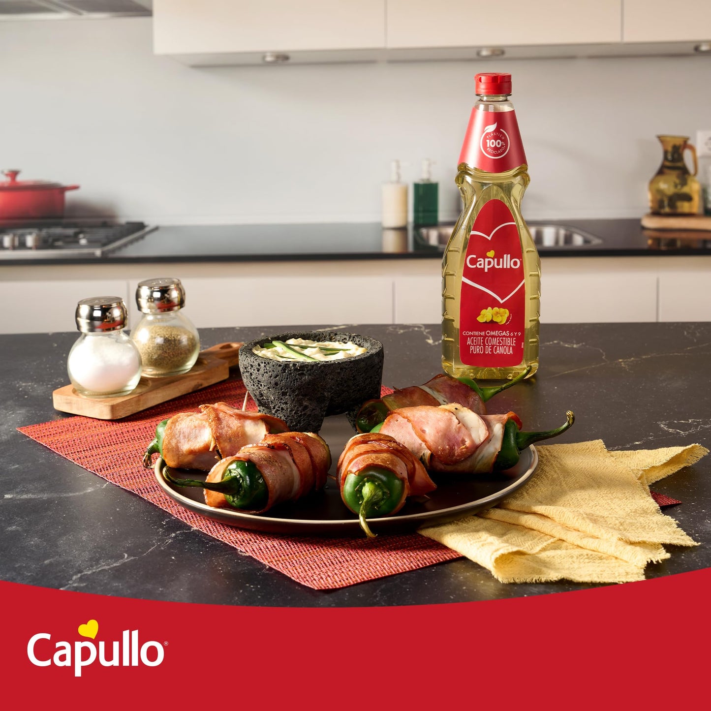 Capullo Aceite Canola 3Pack 845ml