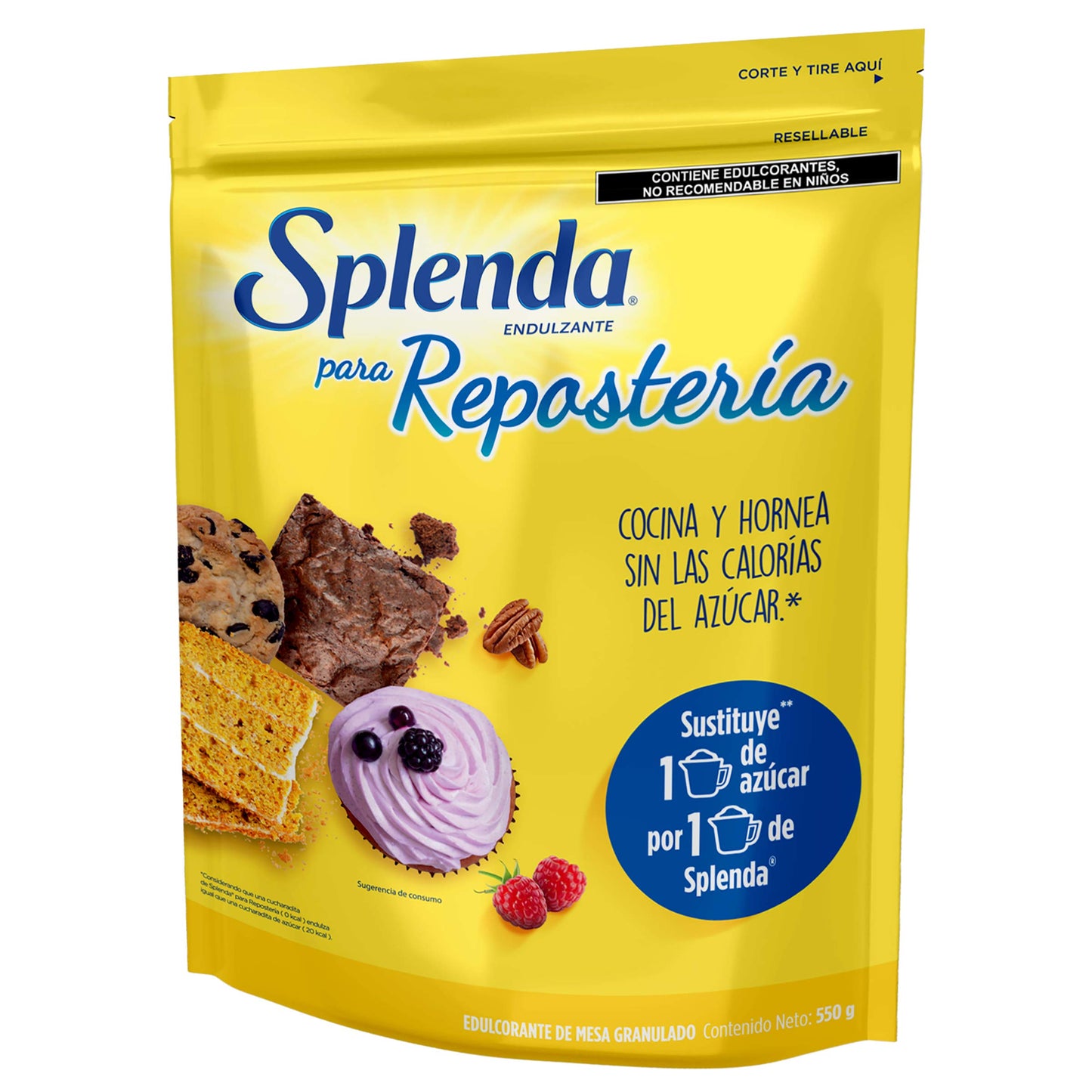 Splenda Granular para Repostería 550g