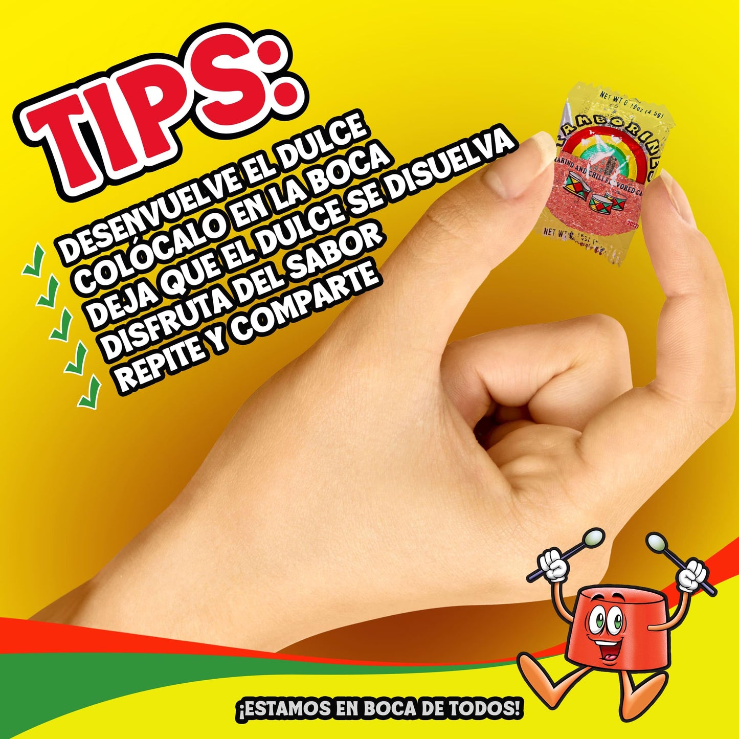 TAMBORINES ENCHILADOS