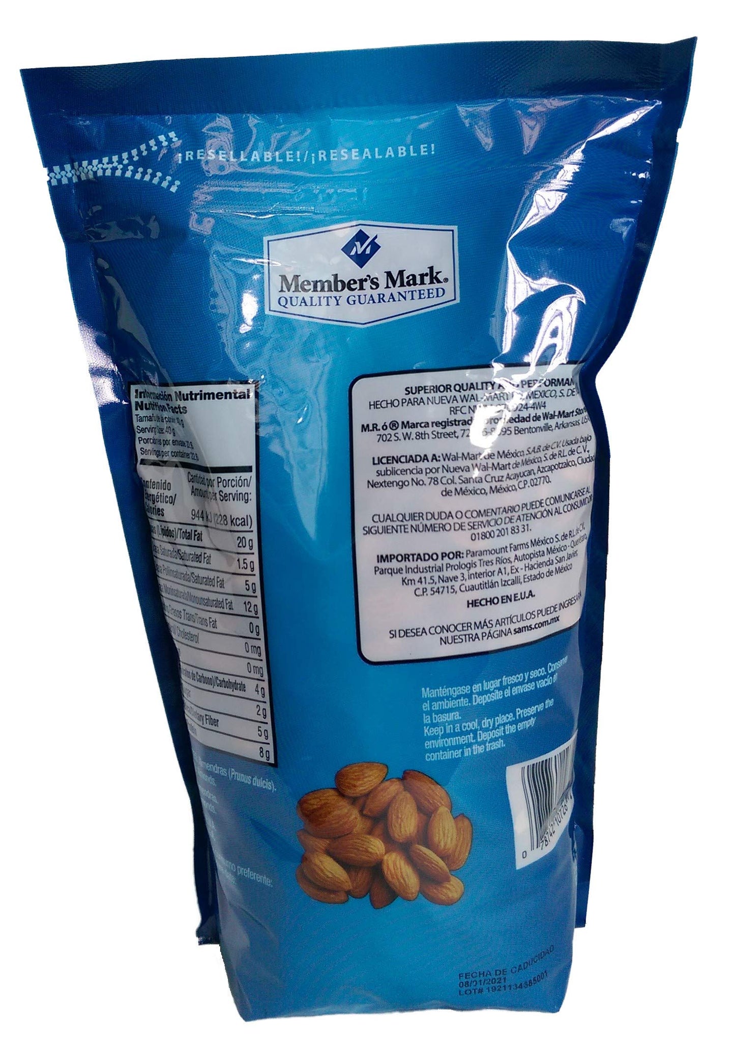Member´s Mark.Almendras