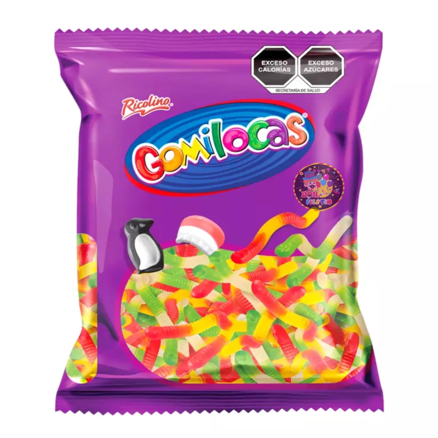 RICOLINO GOMILOCAS SABORES SURTIDOS GUSUÑOS DE GOMILOCAS 2.2Lb