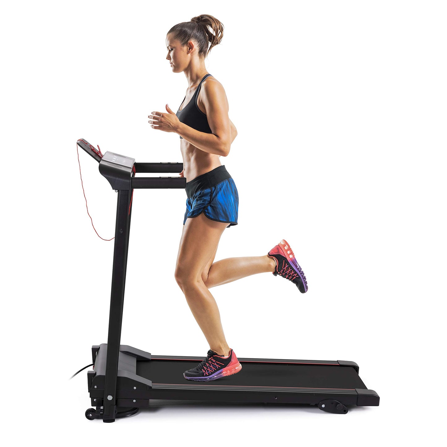 Power Fit - Power Fit Caminadora Motorizada con Bluetooth Cuenta con 3 Niveles de Inclinación