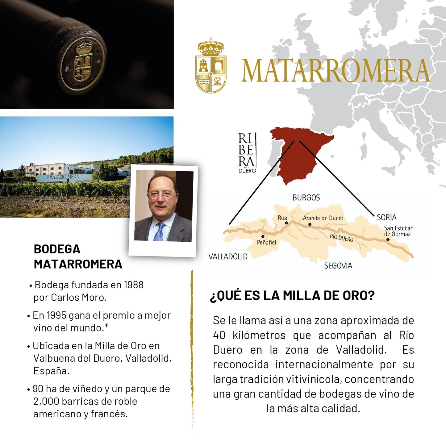 Vino Tinto Matarromera Crianza 750 Ml