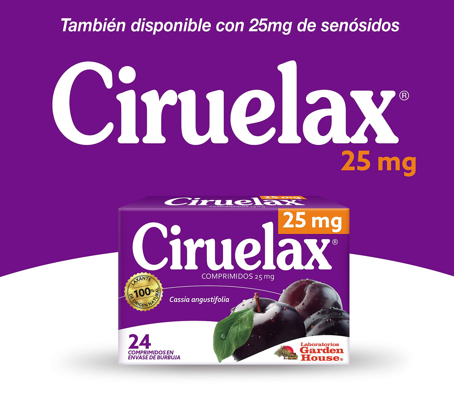Ciruelax Laxante Jalea De Origen Natural Con 300 Gramos
