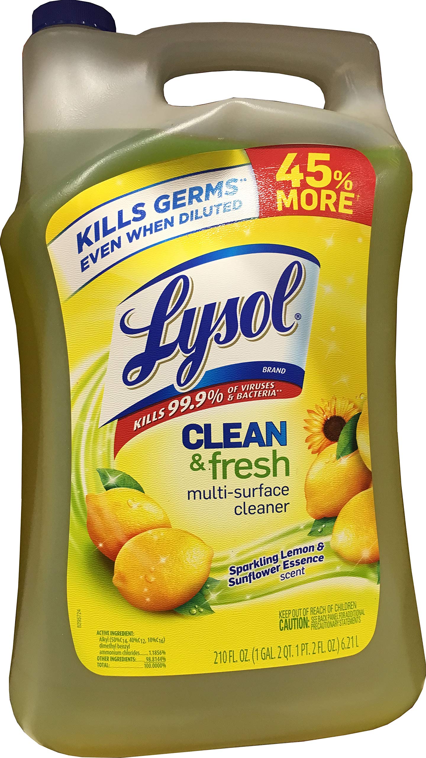 Lysol Clean & Fresh Multi Surface Cleaner 210 Fl Oz, 210 onzas líquidas