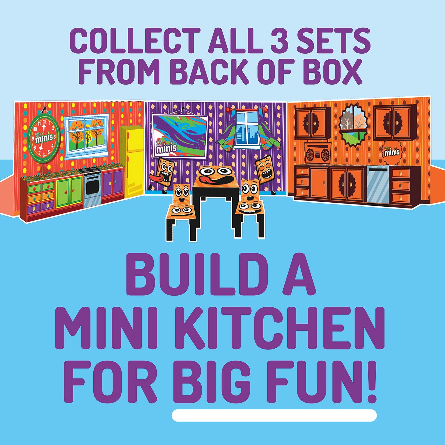 Trix Minis - Mini cereales frutales para desayuno, tamaño familiar, 16.5 onzas