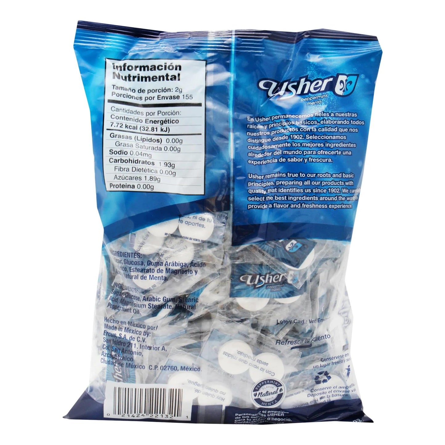 USHER SOBRE MENTA (MENTA, 310GR)